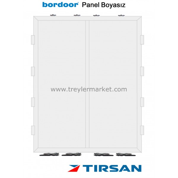 Bordoor Tırsan Arka Kapı Boyasız 4 Menteşe Bordoor -Br-Br-2600