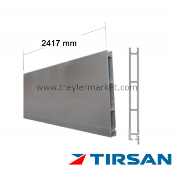 Tırsan Alüminyum Y.M. Profil 2417 (Mg) Eloksallı -Pr02275