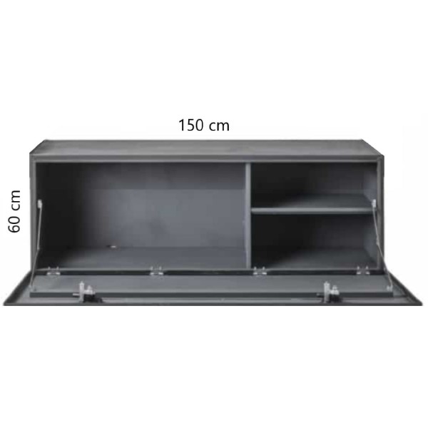 Tırsan Takım Dolabı Frigo 480X600x1500 Ab Pvc Kaplı-Dl00010