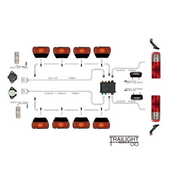 Saba Treyler Elektirik Set 1355  Karia 8518T-8518-K1t13b5p5-F