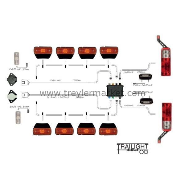 Saba Treyler Elektirik Set 1355  Karia 8518T-8518-K2t13b5p5-F