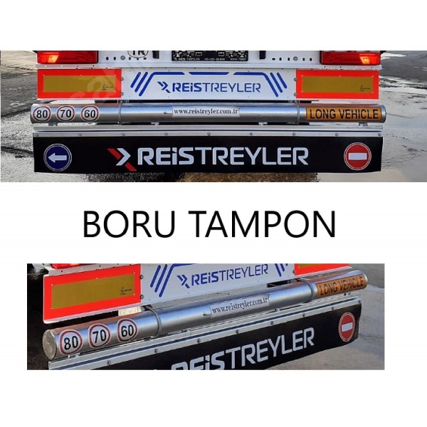 Reis Treyler Tampon Boru + Bağlantı U Su