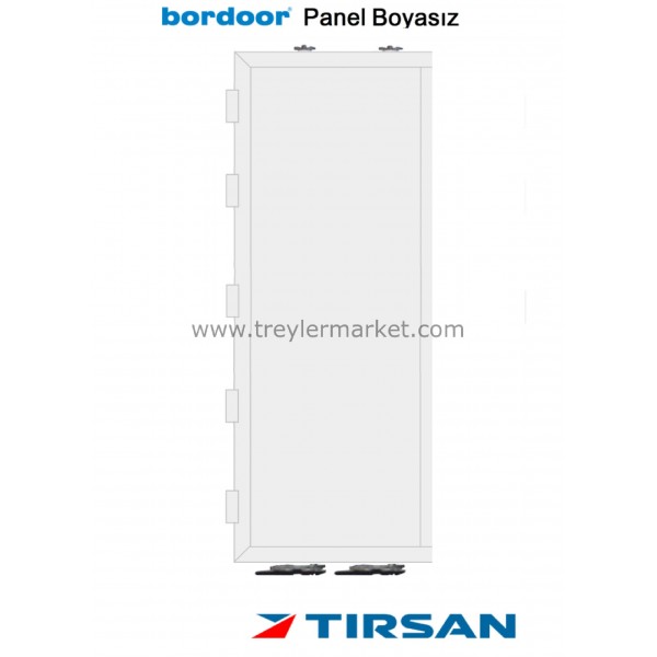 Bordoor Tırsan  Arka Kapı Boyasız 5 Menteşe Bordoor Tek Kanat -Br-2900/Yarım