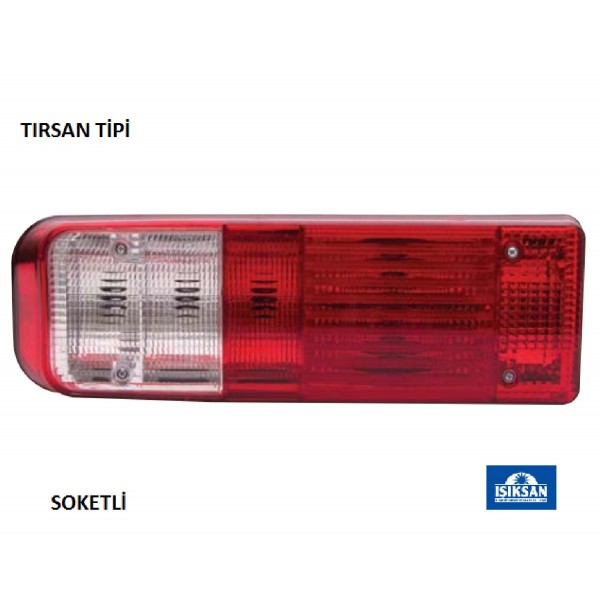 Tırsan Tipi Stop Lamba Soketli  Sol-Iss R 1032 Ls