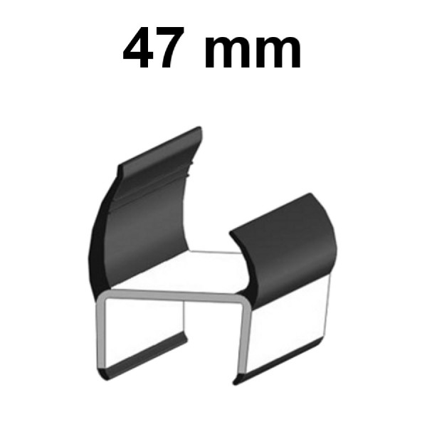 Arka Kapı Pvc Profil 47 Mm 3.20 Cm Boy-450-P10-006