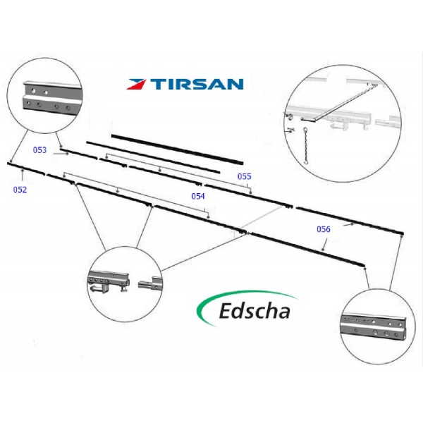 Tırsan Tulum Kayar Çatı Profil  Ön Sol -Ct00483