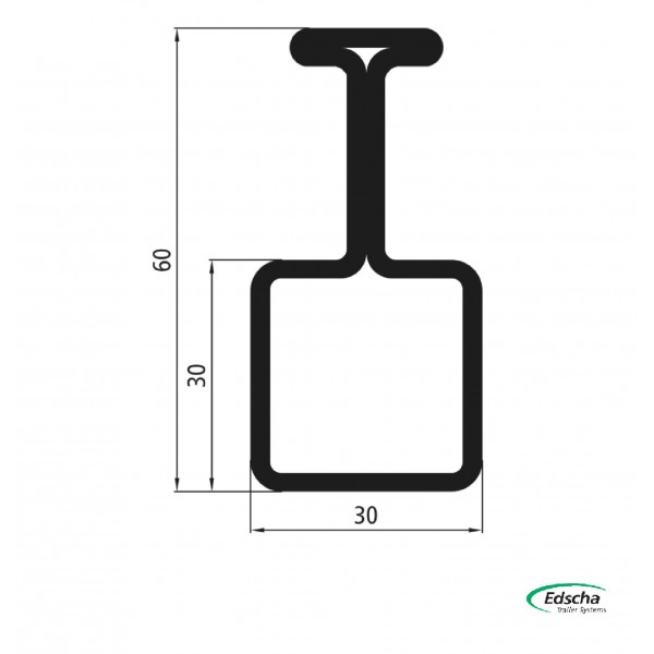 Tırsan Tulum Kayar Çatı Profil Arka Sağ-Sol -Ct00493