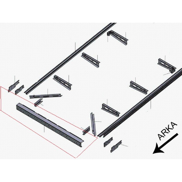 Tırsan Arka Televre Ab00524.04.00.00.00 Kanban -Tl01734