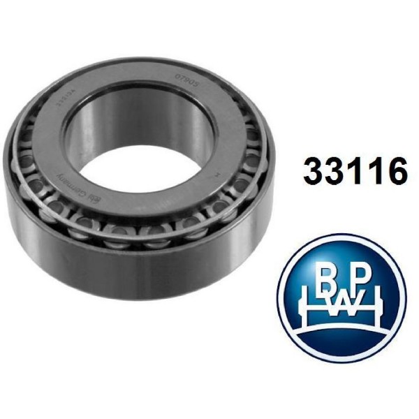 Bpw 9 Ton İç T. Teker Rulman 33116-Bpw.02.6410.24.00