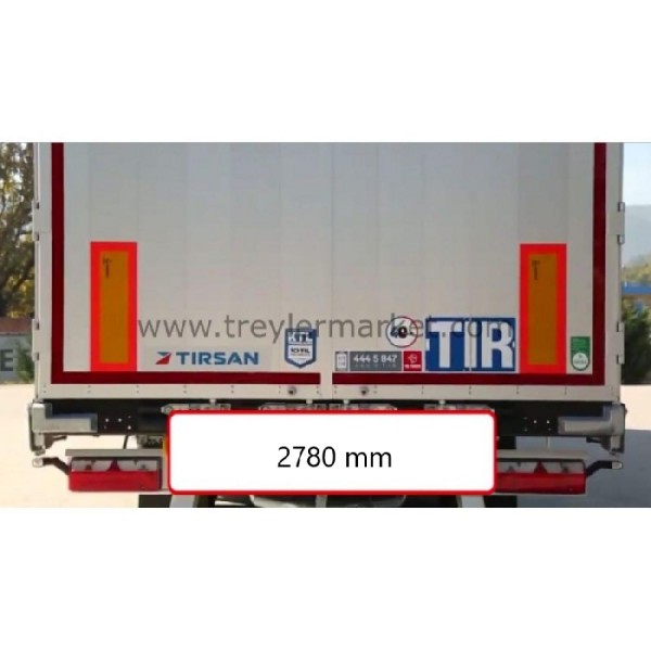 Tırsan Arka Kapı 2780 R-9016 Sağ+Sol Hte -Ak12860