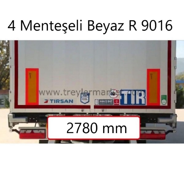 Tırsan Arka Kapı Aluminyum Profil 2780 R-9016 Sağ - Sol -Ak13860