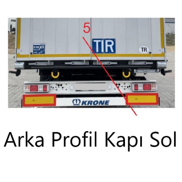 KRONE Arka Kapı Profil Sol İç 3174 mm -515032093