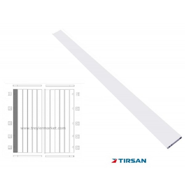 Tırsan Tek Eksenli Kapı Dış Profili-KB:2930-Elx.Sol -AK13291