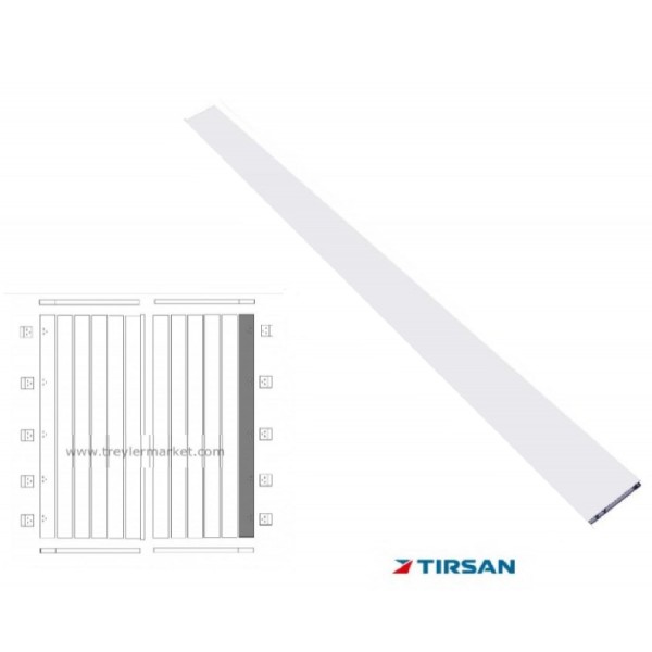 Tırsan Tek Eksenli Kapı Dış Profili -KB:2930-Elx.Sağ -AK13295