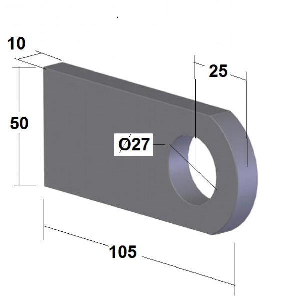 Lama 50X10 10.5 Cm-3050009