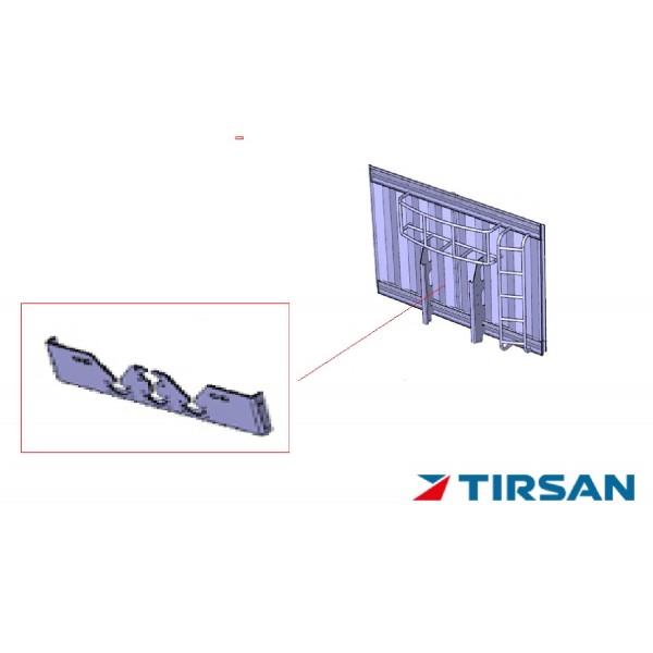 Tırsan Kaplin Bağlantı Saçı Komplesi -Bk12442