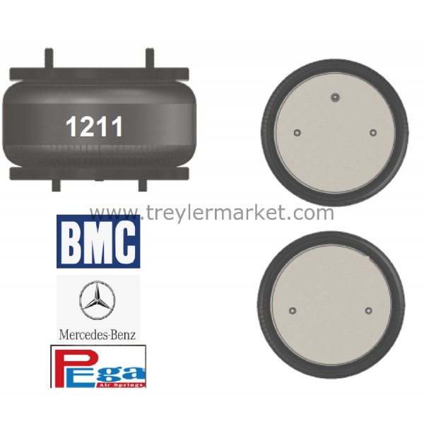 Tek Katlı Mercedes - Bmc Kırkayak Dingil Körük P30.1211.P01