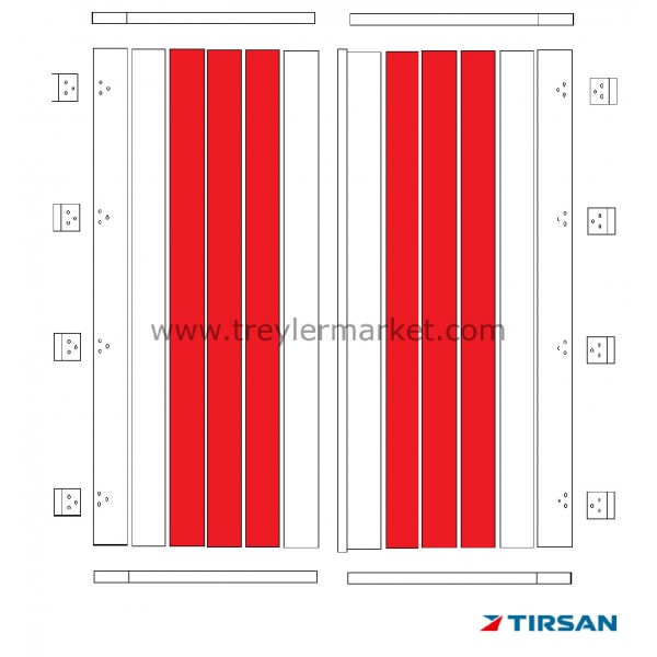 Tırsan Kapı Ara Profili-Kb:2690 Elx.  -Pr01393